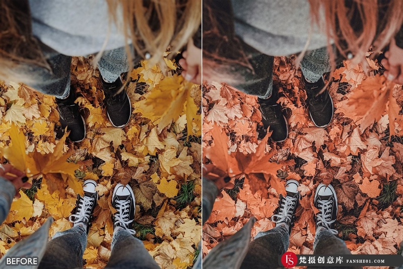 [风光LR预设]秋季电影色调人文风光Lightroom预设AutumnVibrantLightroomPresets