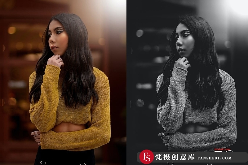 图片[10]-[黑白LR预设]哑光黑白电影胶片Lightroom预设LightroomPresets-MattBlack-梵摄创意库