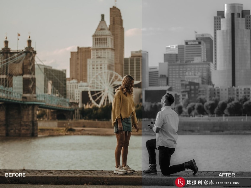 图片[9]-[黑白LR预设]经典黑白胶片人像后期调色Lightroom预设BurrowLightroom’sPresets-梵摄创意库