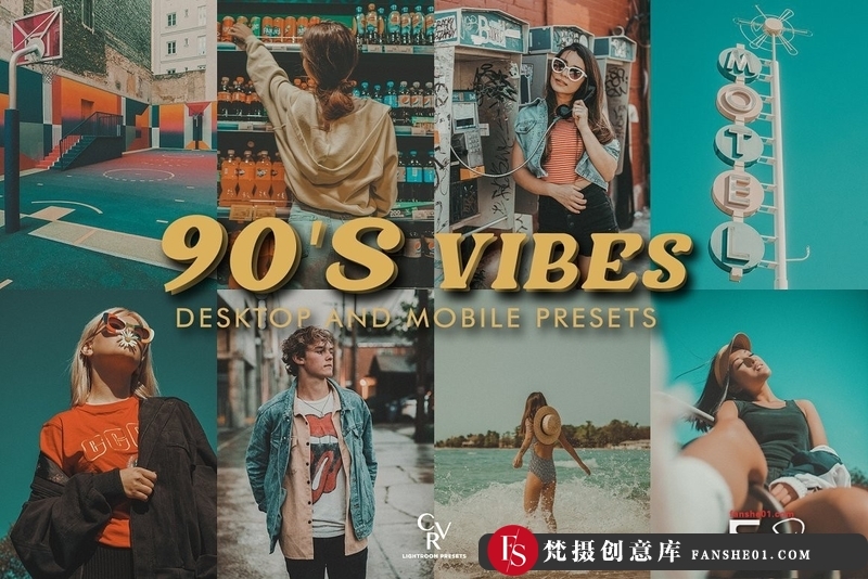 图片[1]-[胶片LR预设]90年代复古电影胶片感Lightroom预设10Retro90’sLightroomPresets-梵摄创意库