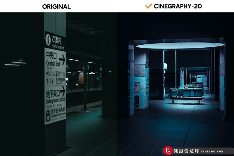 [胶片LR预设]大气电影氛围城市人像Lightroom预设APP滤镜CinegraphyPresets&Actions