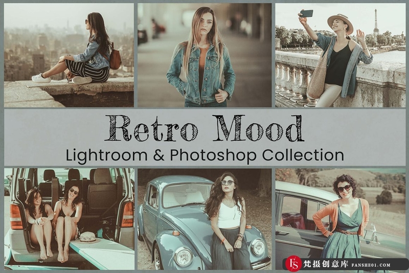 图片[1]-[胶片LR预设]复古VSCO电影人像Lightroom预设及LUT预设 Retro Lightroom Photoshop Preset LUT-梵摄创意库