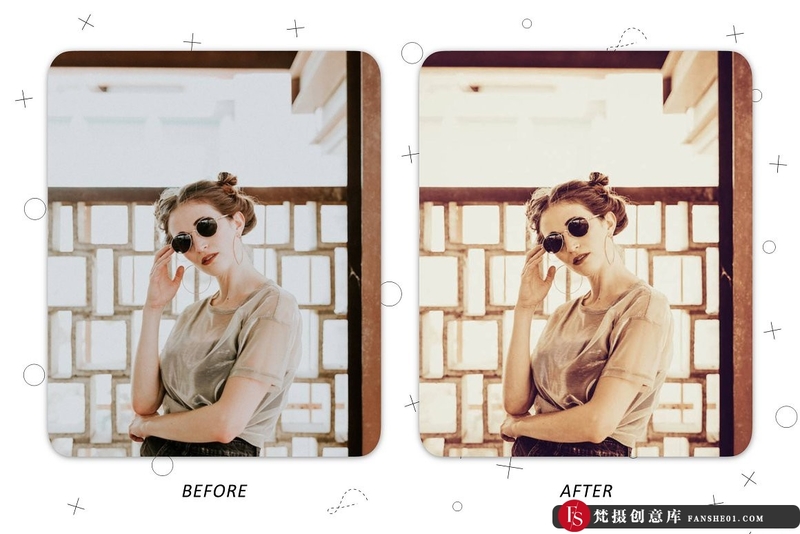 [胶片LR预设]可爱的复古胶片Lightroom预设CuteRetro–LightroomPresets