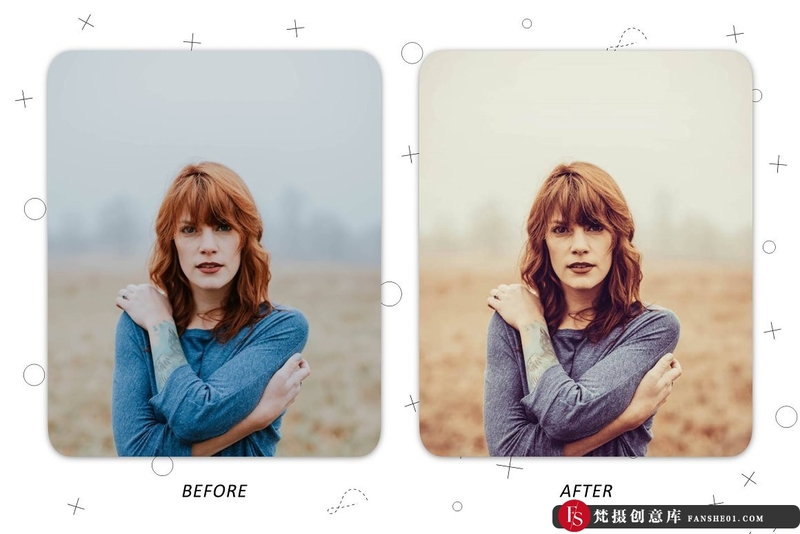 [胶片LR预设]可爱的复古胶片Lightroom预设CuteRetro–LightroomPresets