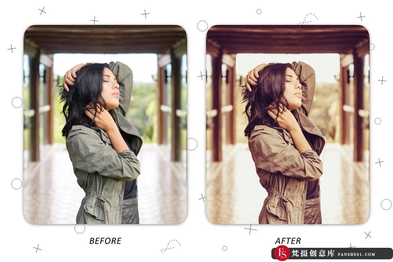 [胶片LR预设]可爱的复古胶片Lightroom预设CuteRetro–LightroomPresets