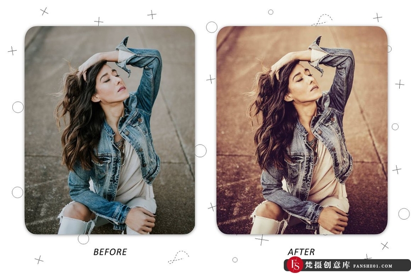 [胶片LR预设]可爱的复古胶片Lightroom预设CuteRetro–LightroomPresets