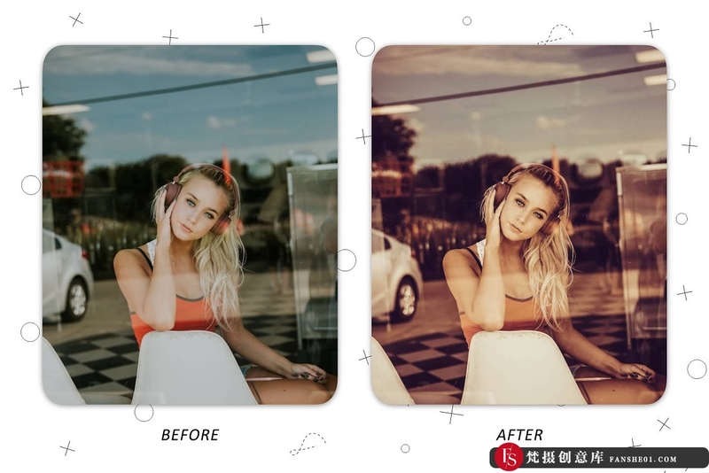 [胶片LR预设]可爱的复古胶片Lightroom预设CuteRetro–LightroomPresets