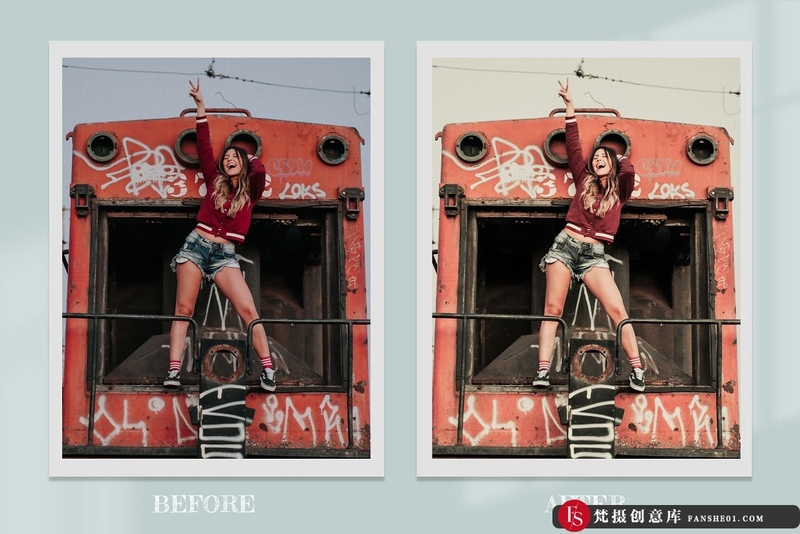 [胶片LR预设]老式胶片人像Lightroom预设及LUT预设 Vintage Lightroom Photoshop LUTs