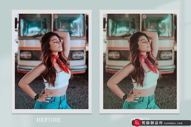 [胶片LR预设]老式胶片人像Lightroom预设及LUT预设 Vintage Lightroom Photoshop LUTs