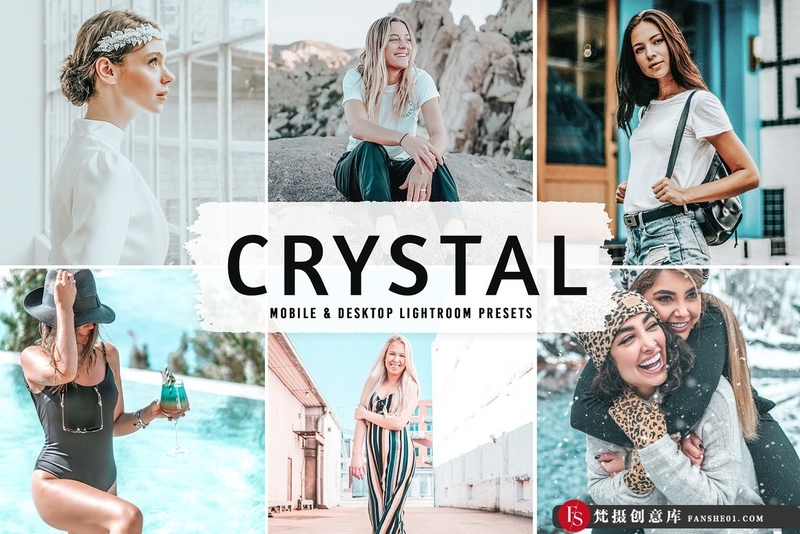 图片[1]-[胶片LR预设]明亮电影人像后期调色Lightroom预设CrystalProLightroomPresets-梵摄创意库