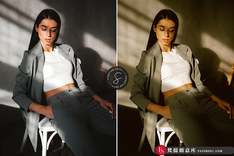 [胶片LR预设]签名编辑–复古电影胶片人像Lightroom预设 Vintage Film Lightroom Preset