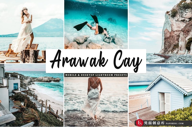 图片[1]-[旅拍LR预设]Arawak Cay旅行人像风景LR预设-梵摄创意库