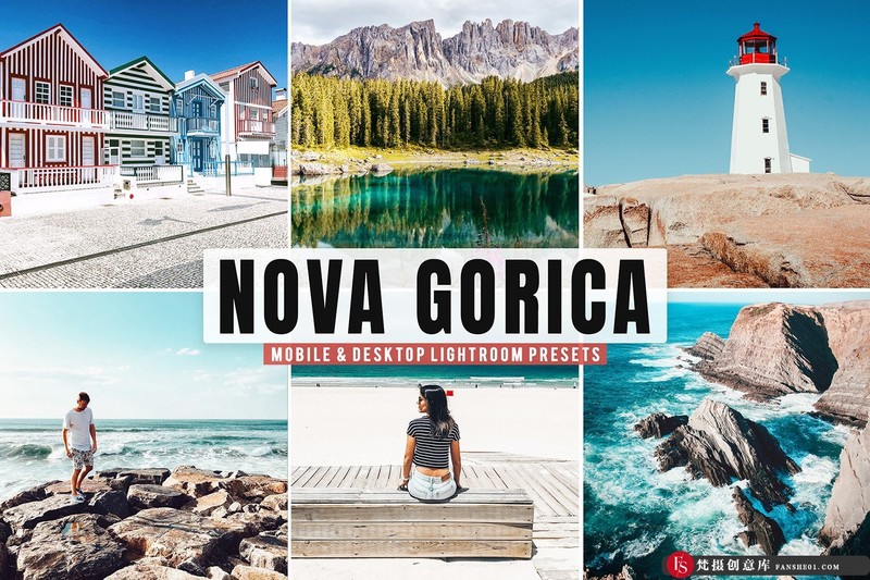 [旅拍LR预设]NOVA GORICA旅拍经典自然色调LR预设-梵摄创意库