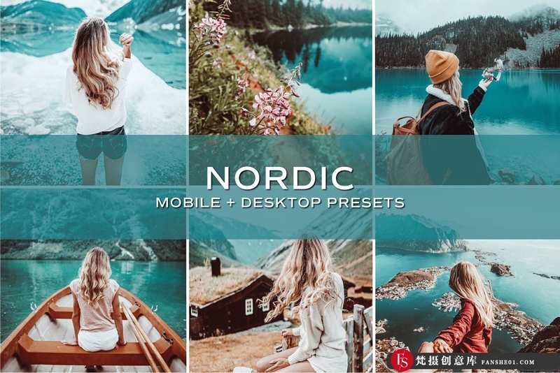 图片[1]-[旅拍LR预设]北欧旅拍人文风光后期调色Lightroom预设NordicLightroomPresets-梵摄创意库