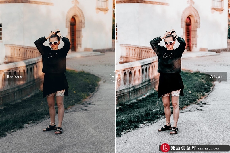 [旅拍LR预设]丹麦旅拍人文风光电影胶片后期调色Lightroom预设DenmarkProLightroomPresets