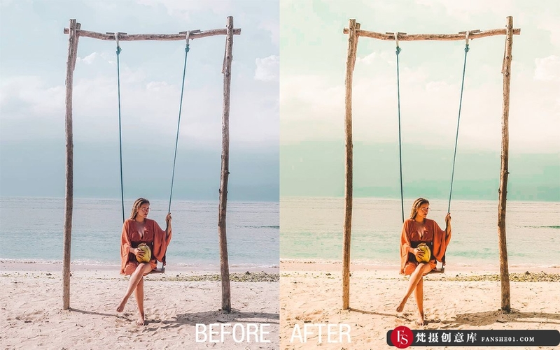 图片[6]-[旅拍LR预设]热带海滩旅拍人像风光LR预设+手机 tropical beach lightroom preset-梵摄创意库