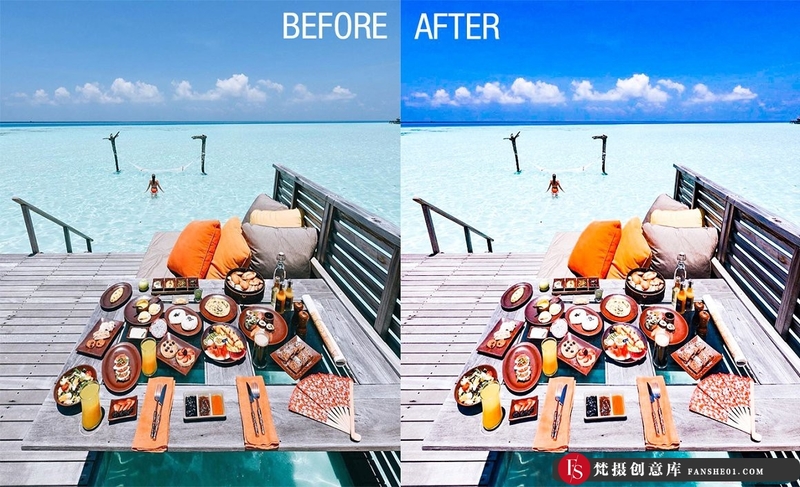 图片[7]-[旅拍LR预设]热带海滩旅拍人像风光LR预设+手机 tropical beach lightroom preset-梵摄创意库