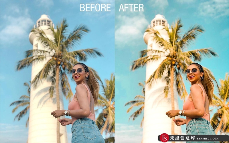 图片[8]-[旅拍LR预设]热带海滩旅拍人像风光LR预设+手机 tropical beach lightroom preset-梵摄创意库