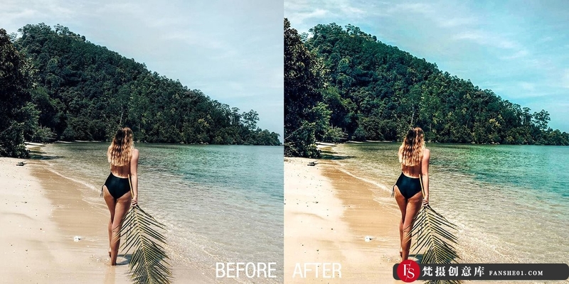 图片[9]-[旅拍LR预设]热带海滩旅拍人像风光LR预设+手机 tropical beach lightroom preset-梵摄创意库