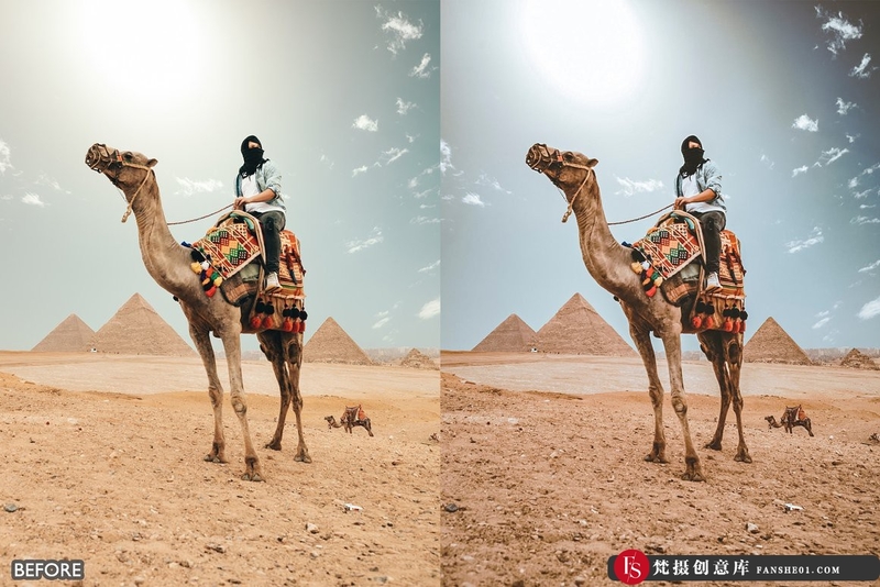 [旅拍LR预设]撒哈拉沙漠人文旅拍Lightroom预设与APP滤镜 Sahara Desert Lightroom Presets