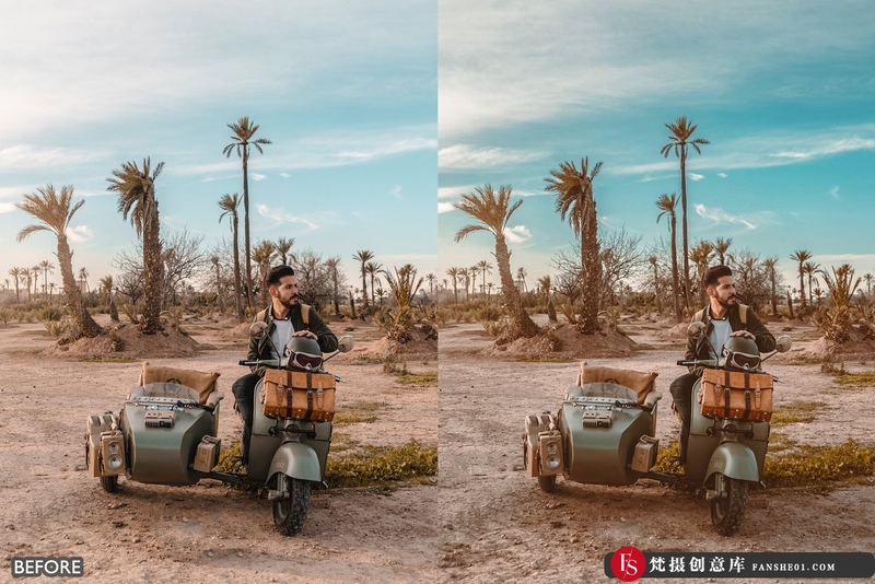 [旅拍LR预设]撒哈拉沙漠人文旅拍Lightroom预设与APP滤镜 Sahara Desert Lightroom Presets