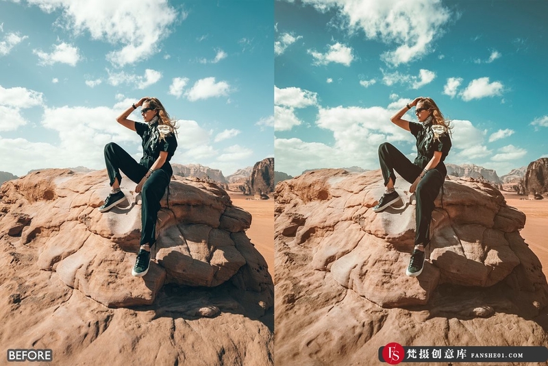 [旅拍LR预设]撒哈拉沙漠人文旅拍Lightroom预设与APP滤镜 Sahara Desert Lightroom Presets