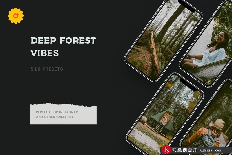 [旅拍LR预设]森系旅拍电影INS滤镜胶片LR预设 Forest Tales Lightroom Presets