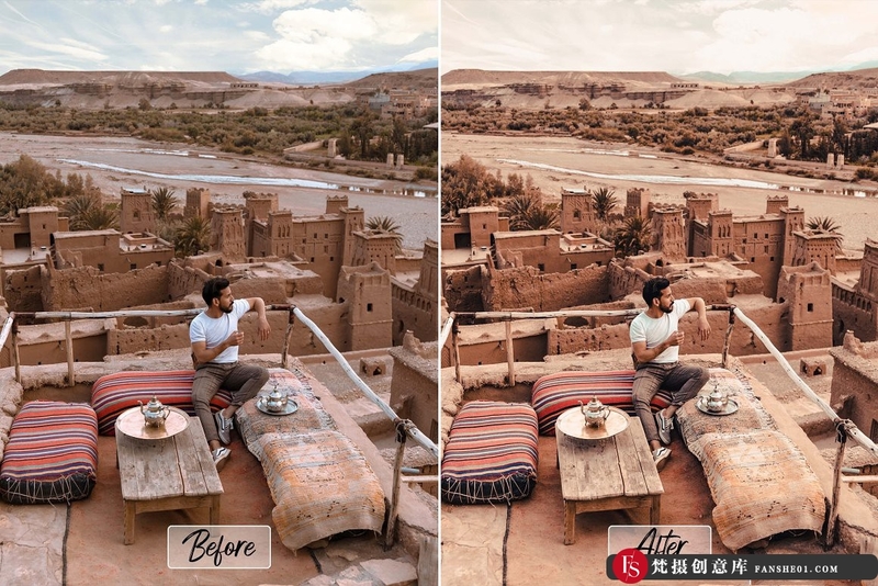 图片[5]-[旅拍LR预设]中午阳光沙漠沙丘旅拍后期Lightroom预设10 Pro Desert Lightroom Presets-梵摄创意库