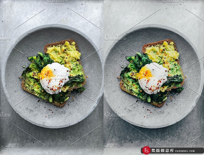 [美食LR预设]清新美食食品食物摄影胶片Lightroom预设APP预设 Lightroom Presets, Food Blogger