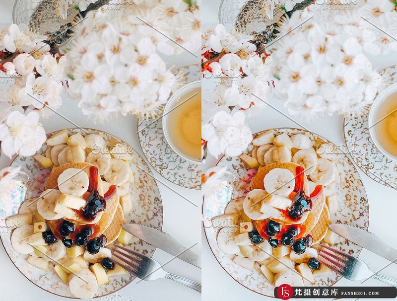 [美食LR预设]清新美食食品食物摄影胶片Lightroom预设APP预设 Lightroom Presets, Food Blogger