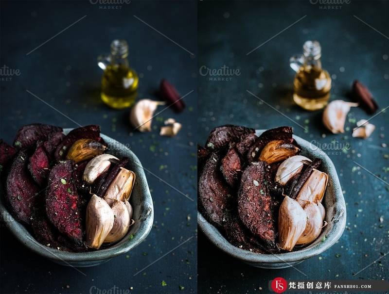 [美食LR预设]清新美食食品食物摄影胶片Lightroom预设APP预设 Lightroom Presets, Food Blogger