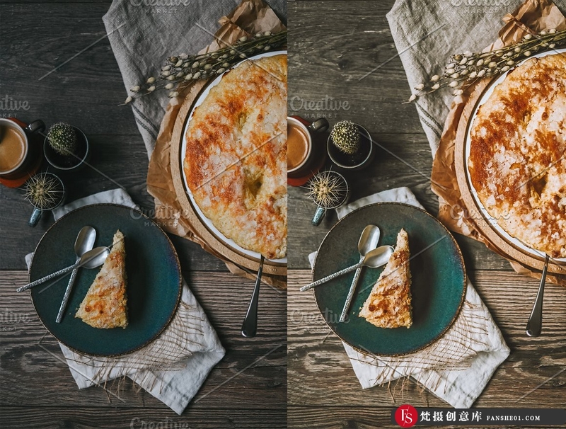 [美食LR预设]清新美食食品食物摄影胶片Lightroom预设APP预设 Lightroom Presets, Food Blogger