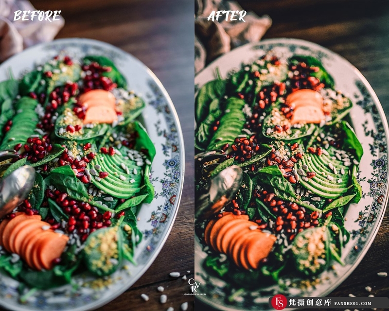 图片[2]-[美食LR预设]深色情绪美食摄影后期Lightroom预设DarkFoodLightroomPresets-梵摄创意库