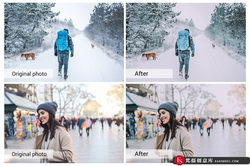 图片[8]-人像LR预设冬季人像暖色调预设lr预设ps滤镜pr调色lightroom人像lut插件-梵摄创意库