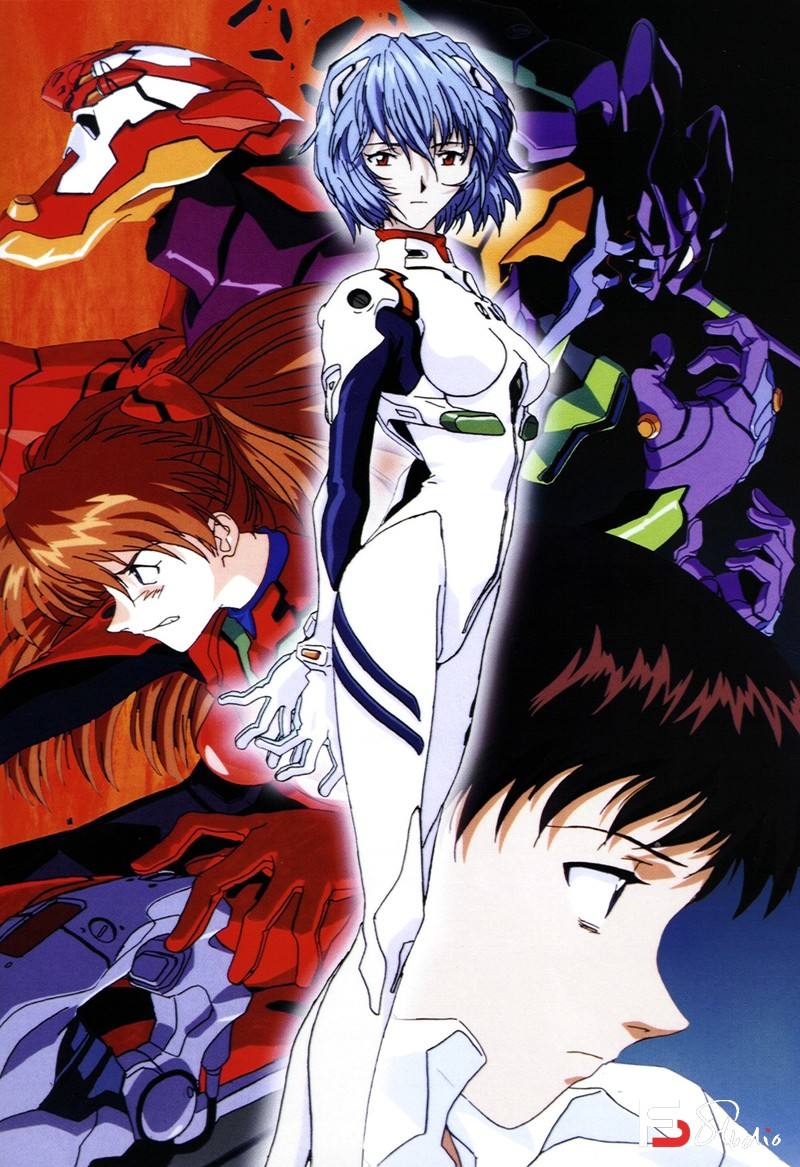 DH005- EVA 新世纪福音战士 原画集 II-动画设定-83MB-253P