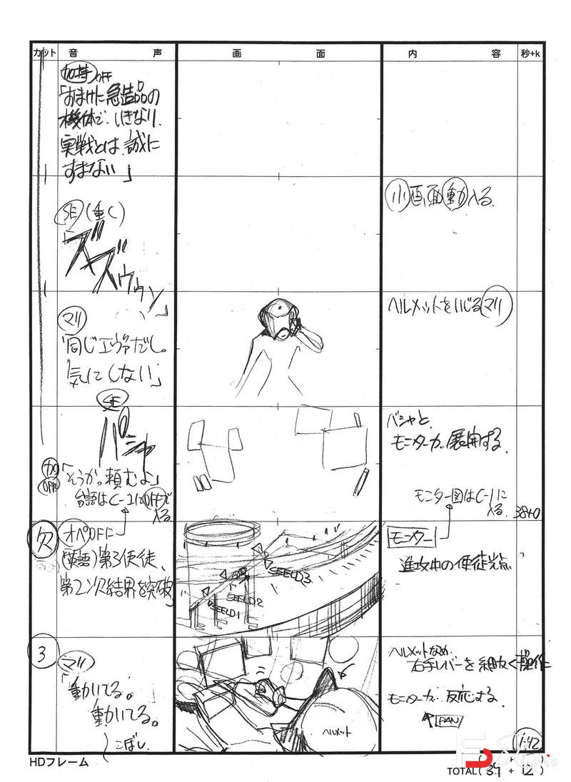 DH200- 新世紀福音战士破原画集-游戏原画专区-570MB-334P