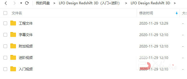 青之巅译制 LFO Design Redshift 3D（高清画质）-梵摄创意库