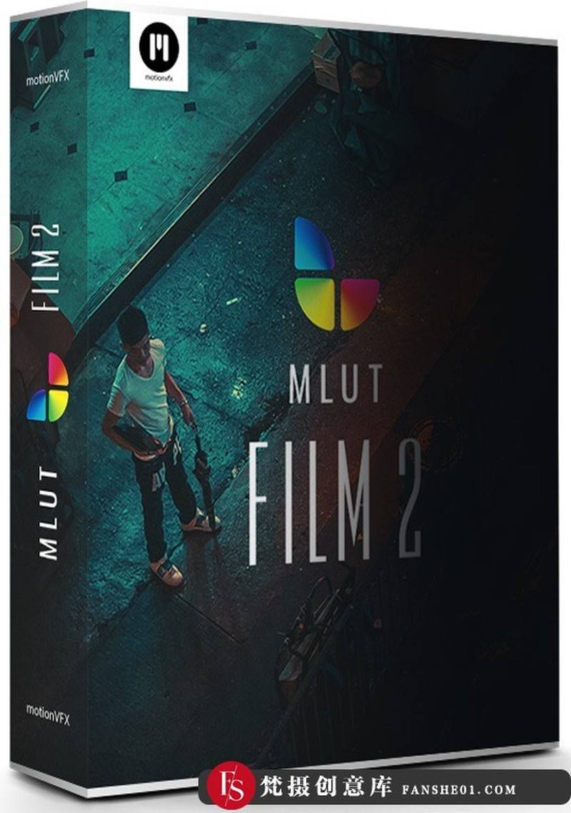 MotionVFX-mLUTFilm2LUT预设-30种真正颜色分级大气电影风格调色LUT预设-梵摄创意库