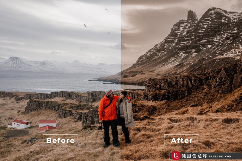 旅拍电影胶片视频后期调色lut预设CinematicPhotoshopAction&LUTs