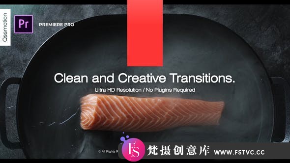 [Premiere模板]PR模板-干净多彩平面图形转场过渡元素包 Clean and Creative Transitions-梵摄创意库