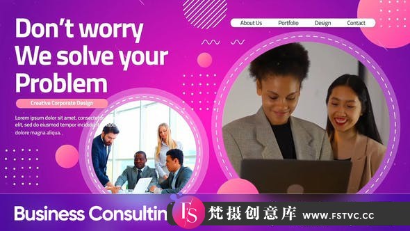 [Premiere模板]PR模板-企业机构业务咨询公司技术演示视频模板 Corporate Business Consulting Promo - 梵摄创意库-梵摄创意库