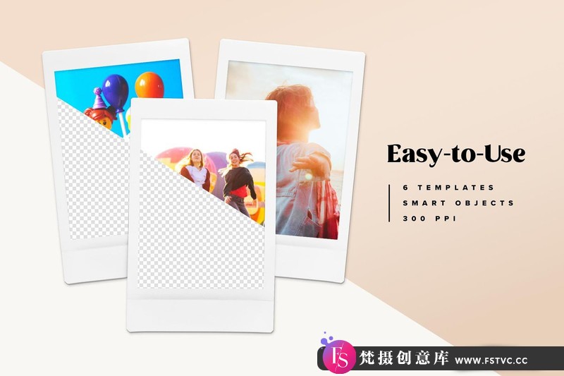 图片[2]-[PS样机模型]六个宝丽来快照图片PSD样机模型PolaroidSnapshotPictureMock-ups-梵摄创意库