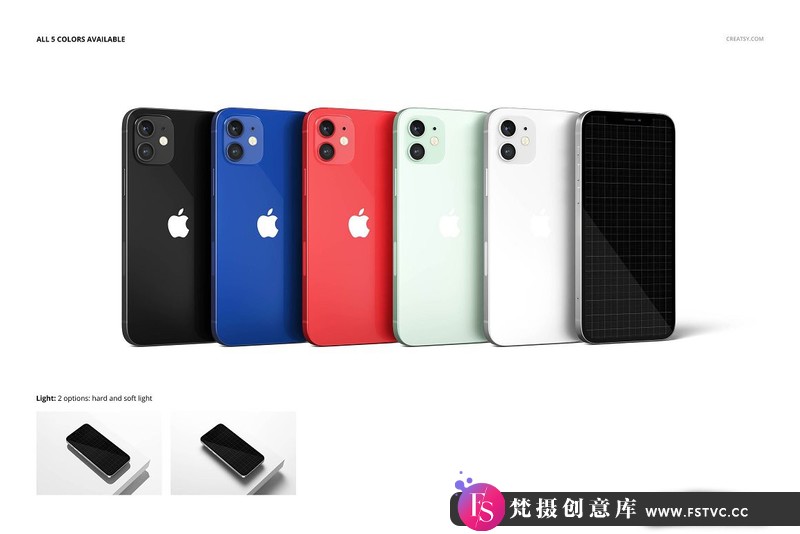 图片[4]-[PS样机模型]iPhone12磨砂保护壳PSD样机模型第一卷iPhone12MatteSnapCase1Mockup-梵摄创意库