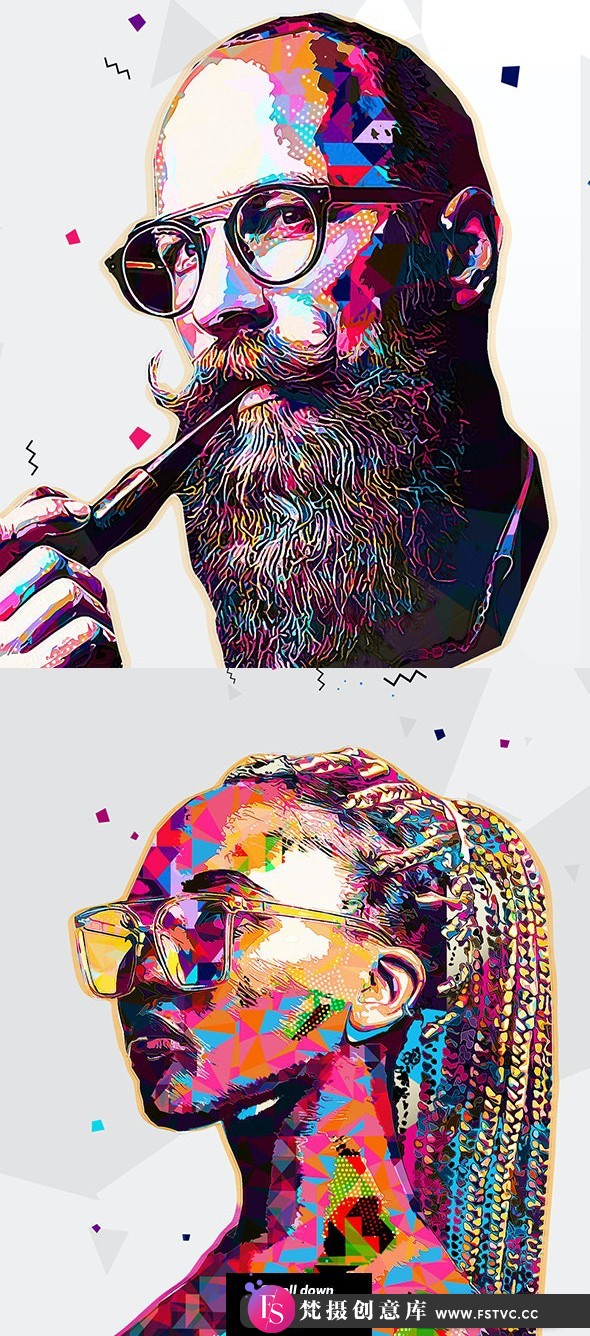 图片[5]-[PS动作下载]波普艺术Pop Art广告海报特效动作 Pop Art-Photoshop Action 附教程-梵摄创意库