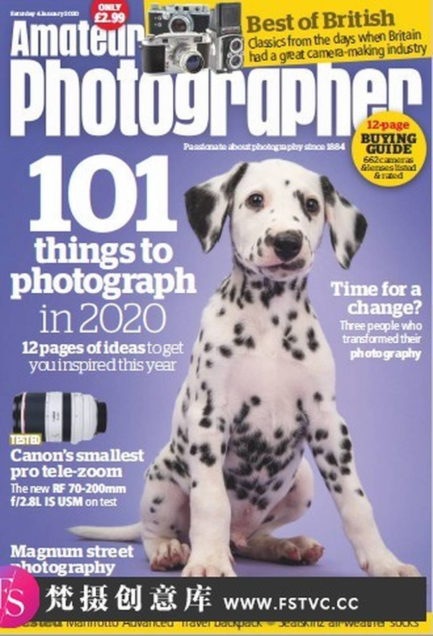 Amateur Photographer 业余摄影师 - 2020年全年摄影杂志1-51期合集-梵摄创意库