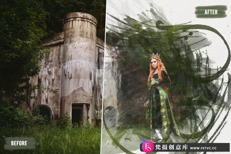 图片[3]-50种CG绘画艺术PS画笔 50 Painting Artistic Brushes – Vol. 3-梵摄创意库