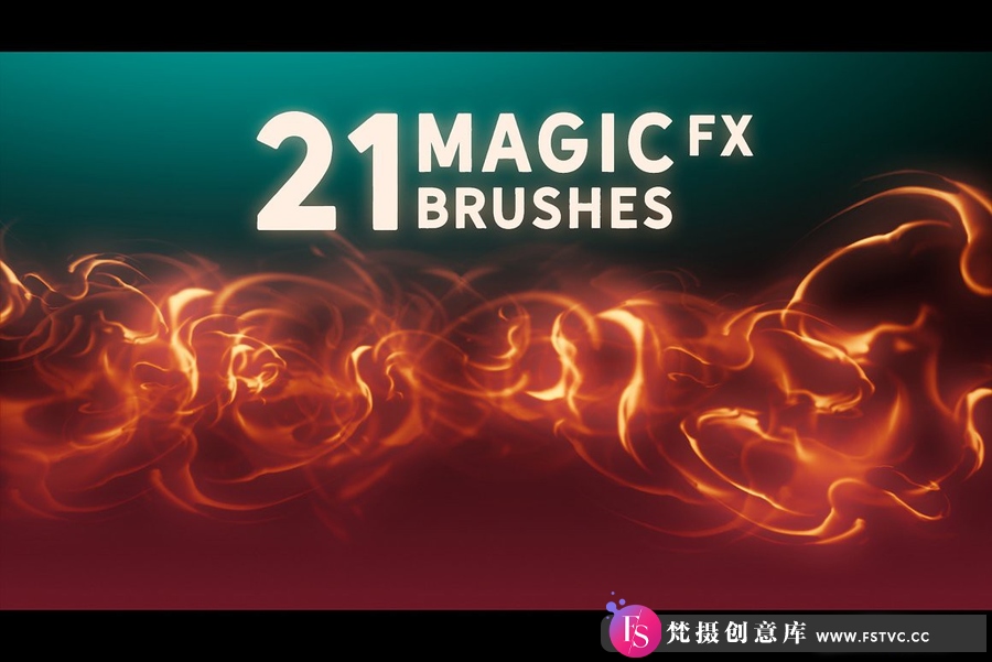 图片[2]-PS魔法光效笔刷下载 Magic FX Brushes Vol. 1-梵摄创意库