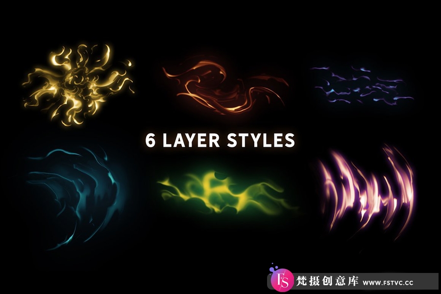 图片[3]-PS魔法光效笔刷下载 Magic FX Brushes Vol. 1-梵摄创意库