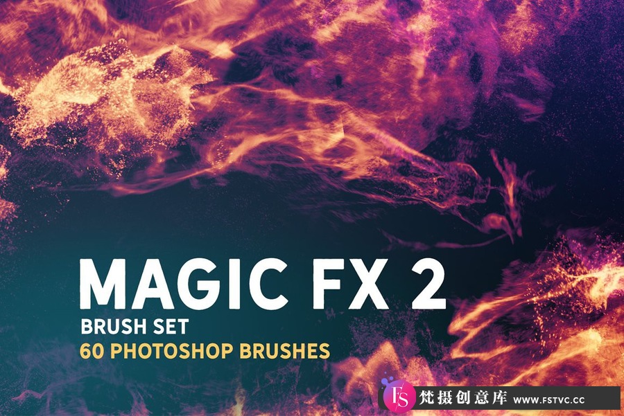 图片[4]-PS魔法光效笔刷下载 Magic FX 2 brush set-梵摄创意库