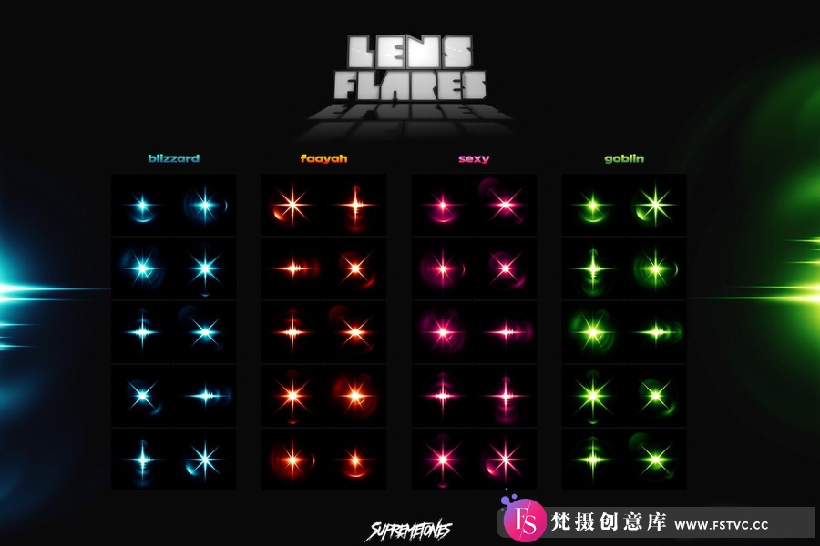 图片[5]-光效光斑Photoshop笔刷下载 Optical Flares Photoshop Brushes-梵摄创意库